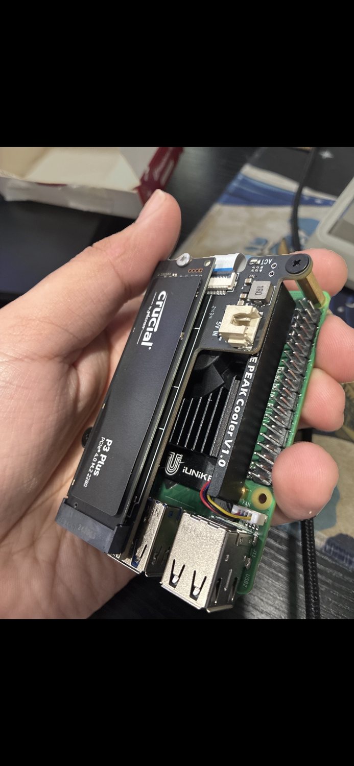 Raspberry Pi 5 hosting STUBOT